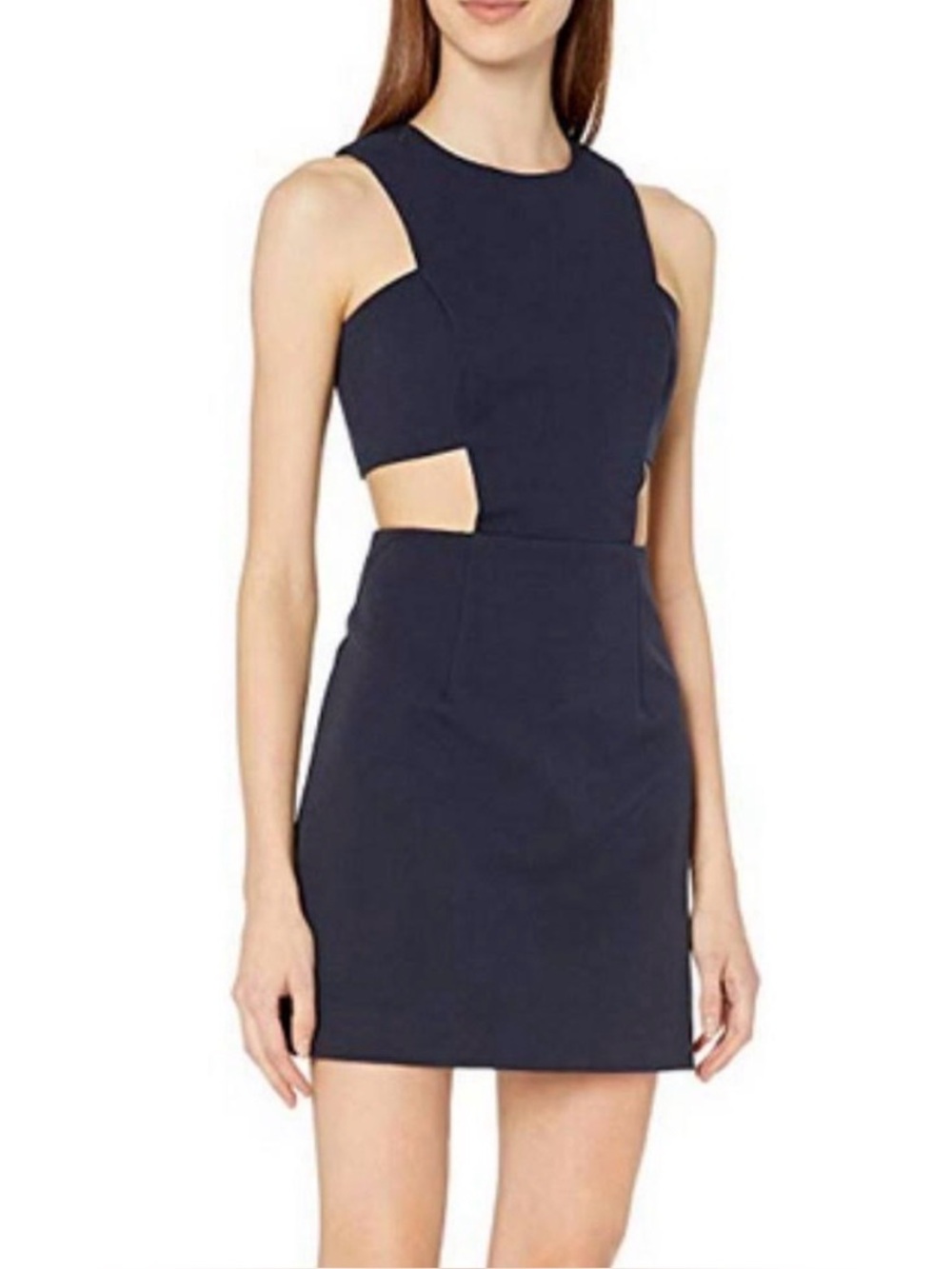 MILLY navy cutout mini dress, size 12